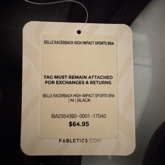 NWT Belle razorback high impact sports bra - Picture 4 of 4